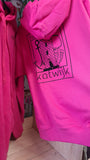 Roze Hoody Viswijf