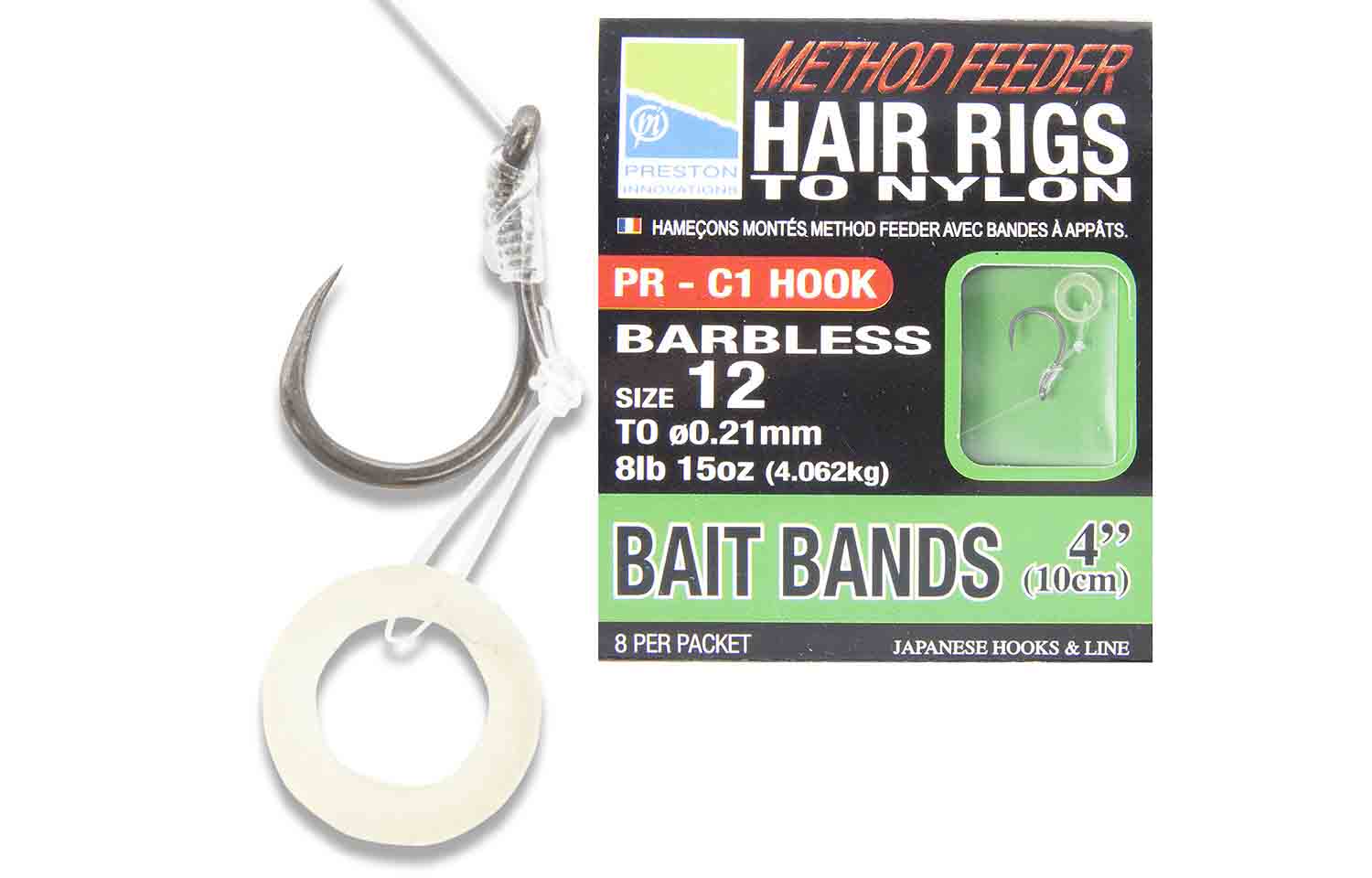 Preston Method Feeder Hair Rigs 4" BB