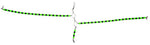 TronixPro Beaded Spreader Green/Black 8mm
