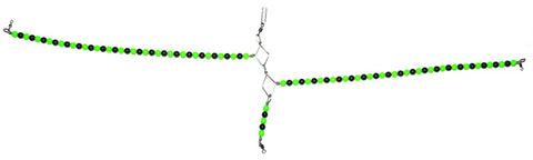 TronixPro Beaded Spreader Green/Black 8mm